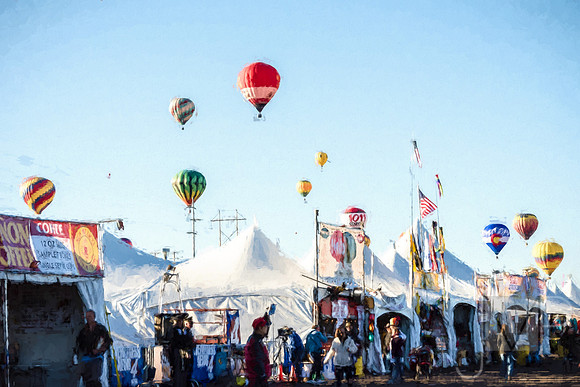 Balloon Festival Tents