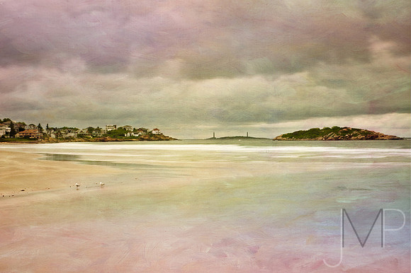 Beach Peace before the Storm