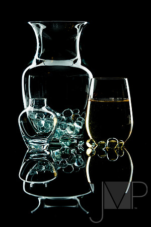 Glass with yellow
