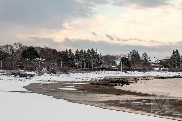 Niles Beach in Winter